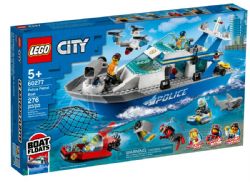 *** LEGO CITY - LE BATEAU DE PATROUILLE DE LA POLICE #60277